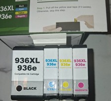 936E 936XL Ink Cartridge 1- 4-Pack for HP OfficeJet 9120 9135e 9120e 9110 9730e