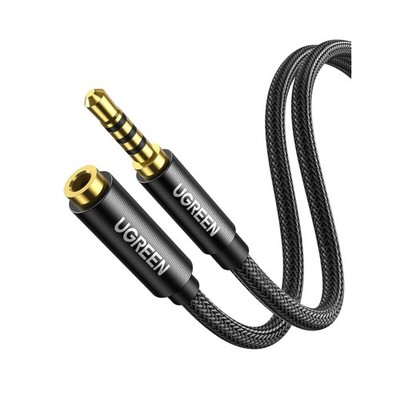 Klinke Verlängerungskabel 2m 3.5mm Aux Kabel Mikrofon kompatibel Handset