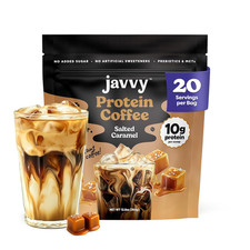 Salted Caramel Protein Iced Coffee - Premium Whey Protein  Instant Iced Coffees