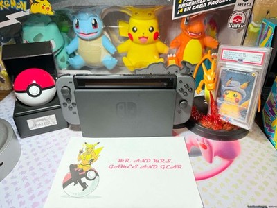 Nintendo Switch 32GB Gray/Gray Joy-Con Console TESTED Some Signs Of Normal Use