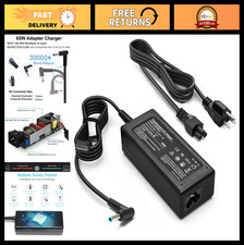 65W Universal Laptop Charger for HP Pavilion, Envy, Elitebook, ProBook, Spectre