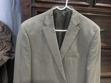 Chaps Men's Classic Gray Sport Coat Blazer 46L