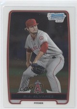 2012 Bowman Draft Chrome Draft Picks RJ Alvarez #BDPP46 0w8