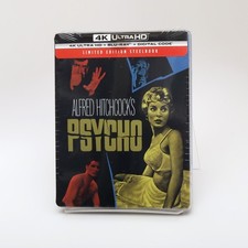 Psycho 4K UHD + Blu-ray Steelbook New Sealed Alfred Hitchcock
