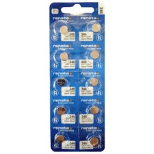10 Renata 346 Sr712sw Batteries Silver 1.55v Watch Battery Japan Exp 2027