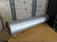 Vintage Gasser Hot Rod Fuel Tank Spun Aluminum Silver Moon Style Dragster 24 Vintage Gasser Hot Rod Fuel Tank Spun Aluminum Silver Moon Style Dragster 24