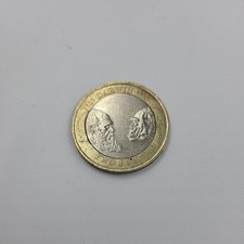 british £2 charles darwin coin 1809  2009