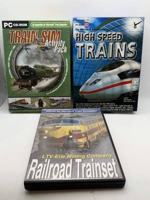 Train Simulator PC CD Rom Expansion Pack Restposten X3 - Activity, High Speed, Rail