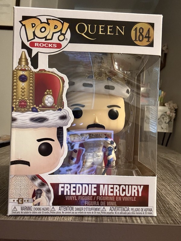 Funko Pop! Vinyl: Freddie Mercury (Diamond Glitter) - Funko (Exclusive) #184