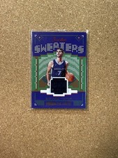 2021-22 Hoops Winter Santi Aldama Rookie Sweater Patch NM