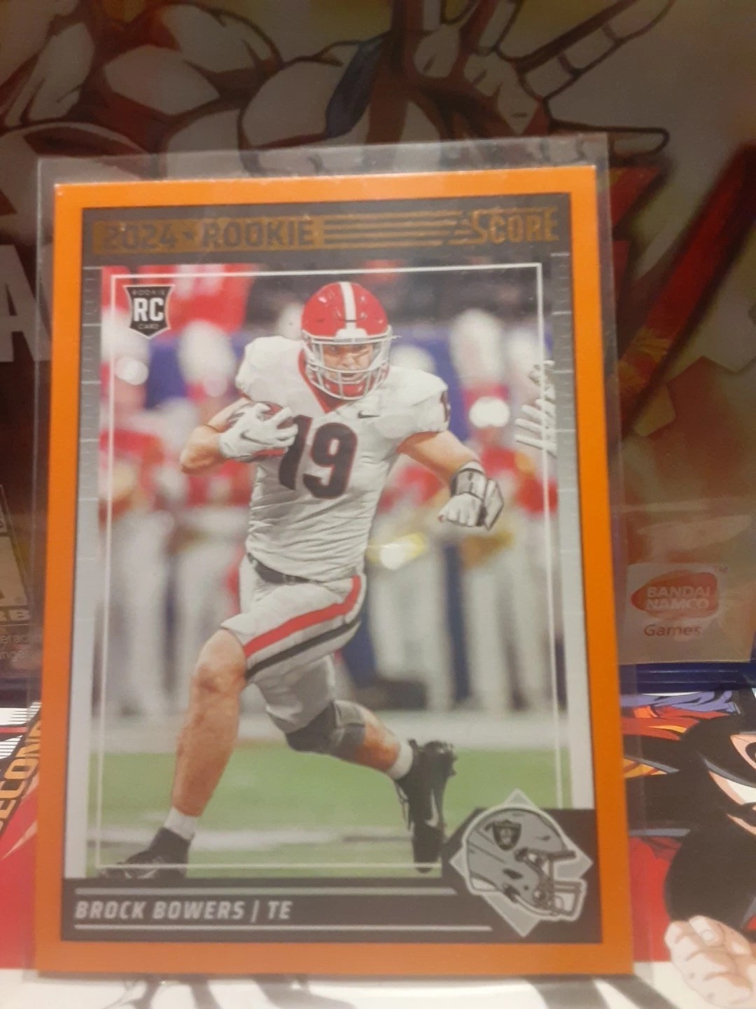 Brock Bowers 2024 Score football Orange #310