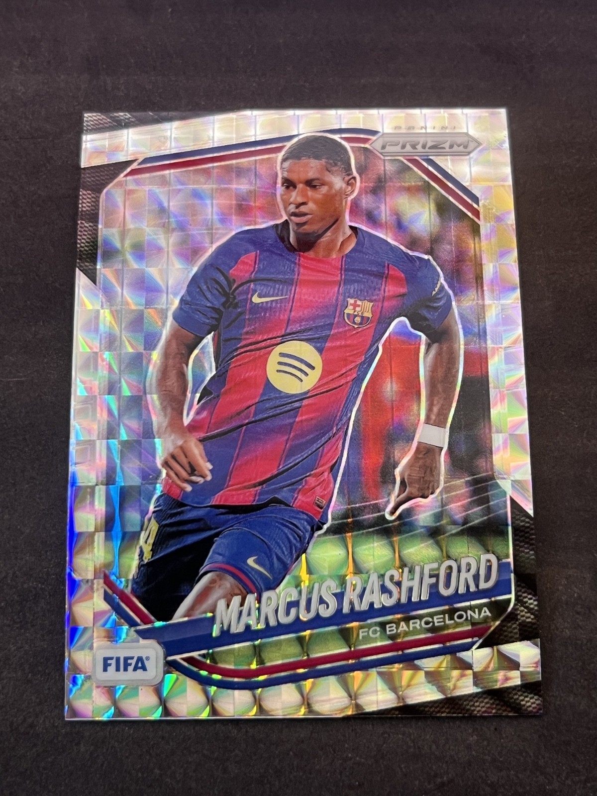 2025-26 Panini Prizm Fifa Marcus Rashford Mosaic #254