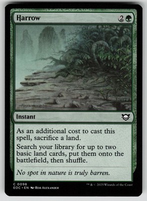 Harrow Normal C Commander: Edge of Eternities 98 NM
