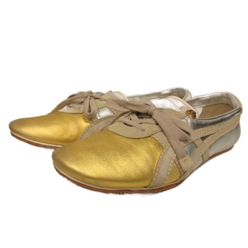 Versace — Men 10.0US Onitsuka Tiger Versace 26Ss Tai-Chi Sakura Metallic Silver Gold