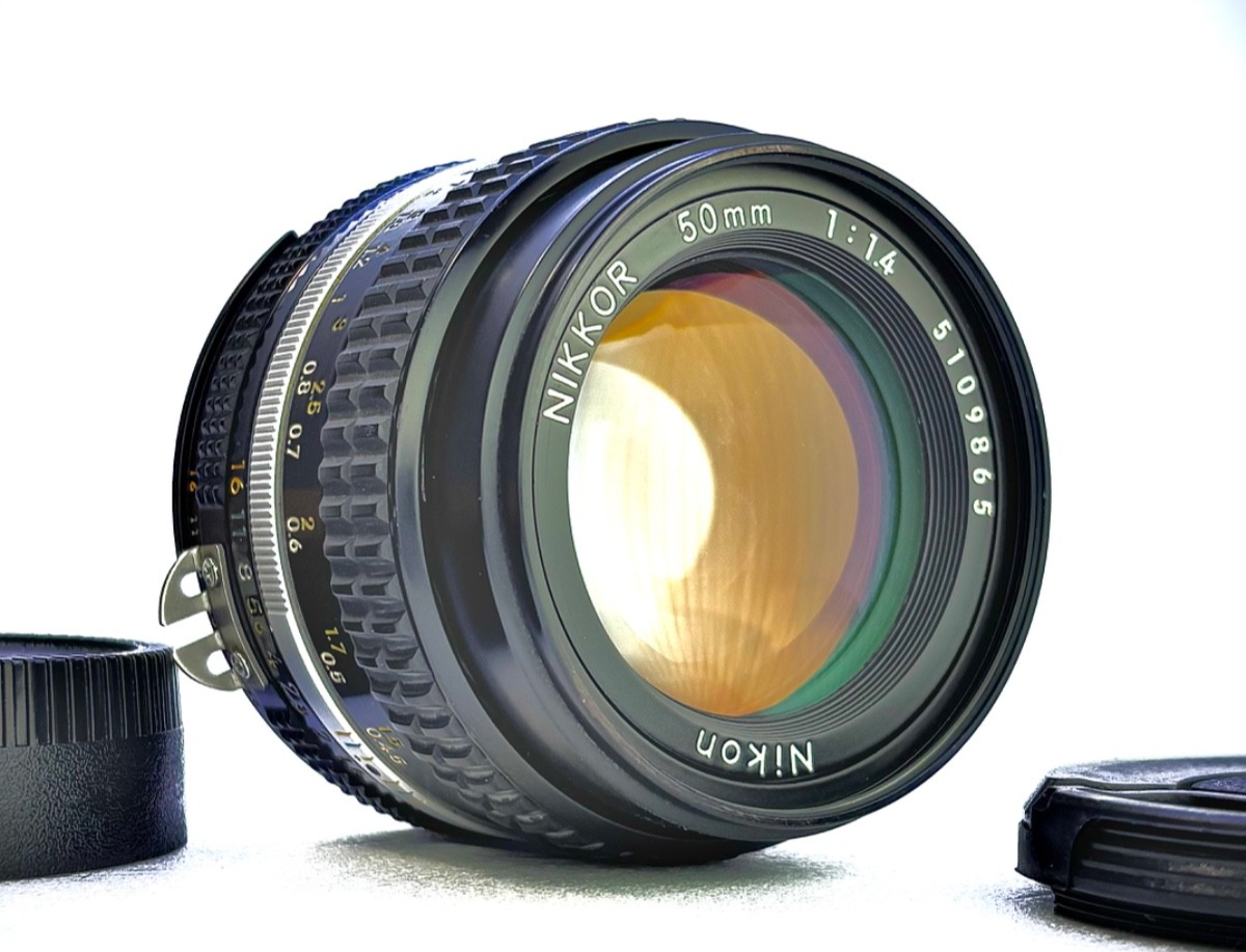 🎦 [MINT] Nikon Ai-s Nikkor 50mm f1.4 for F3 FM2 FE2 FM3A F3T F2