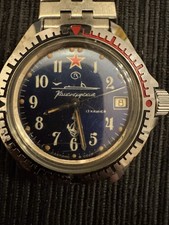 Vostok Komandirskie  Marina Orologio Russo Vintage. Funzionante