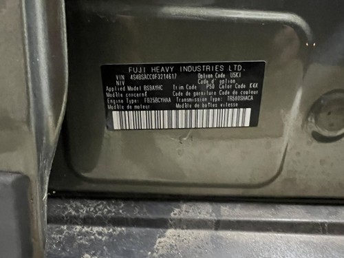 Wash Reservoir Wagon Outback Fits 15-19 LEGACY 264911 - Afbeelding 8 van 12