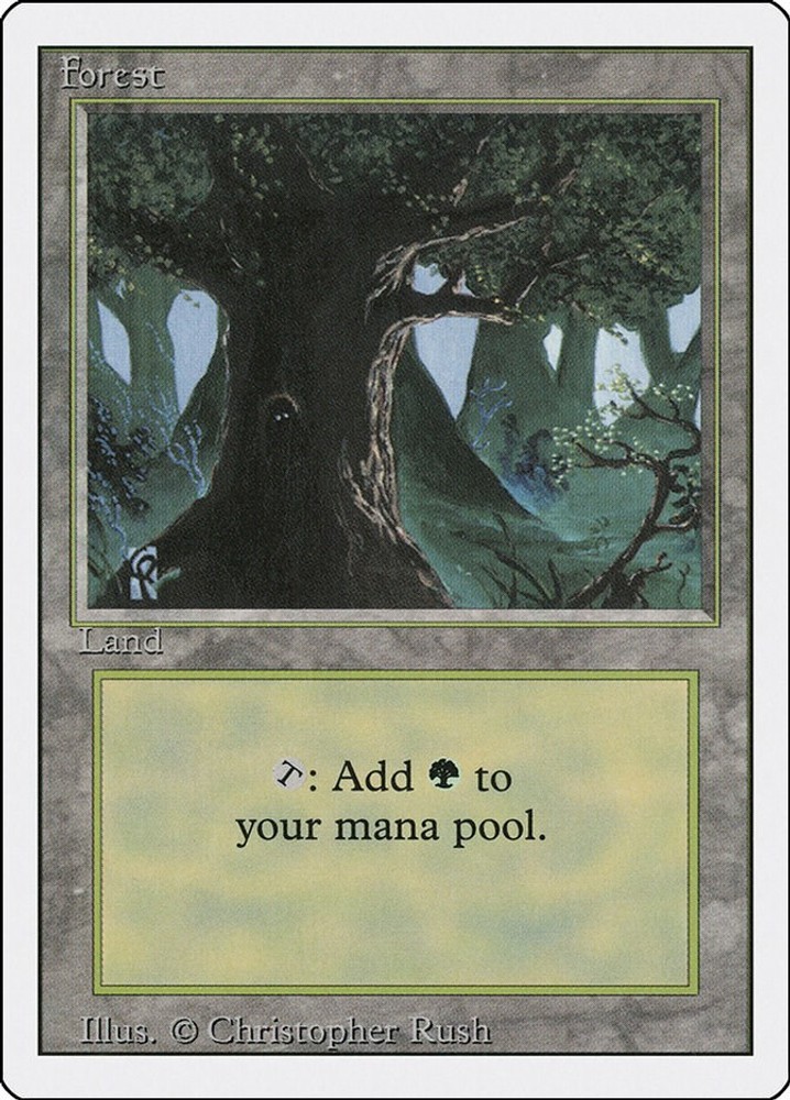 Forest (C) [Revised Edition] HP - Magic