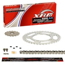 XAM Kettensatz Yamaha YZF-R1 / YZF-R1M (RN32) 2016, EXTRA verstärkt, Nietschloss