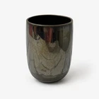 Rookwood Pottery 2000-2010’s gunmetal mirrored finish vase/planter