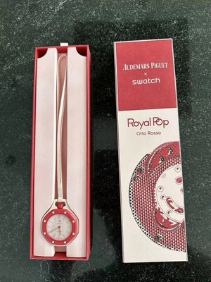 Swatch x AP Audemars Piguet Royal Pop Otto Rosso - NEW - IN HAND WITH RECEIPT