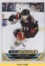 2024-25 Upper Deck Series 2 UD Canvas Frank Vatrano #C191 READ 3d2