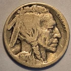 #5 Nicer Low Mintage 1917 S Buffalo Head Nickel