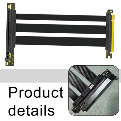 Kabellösungen für extremes Gaming Die neuesten PCIe 5 0 Riser werden hier ange