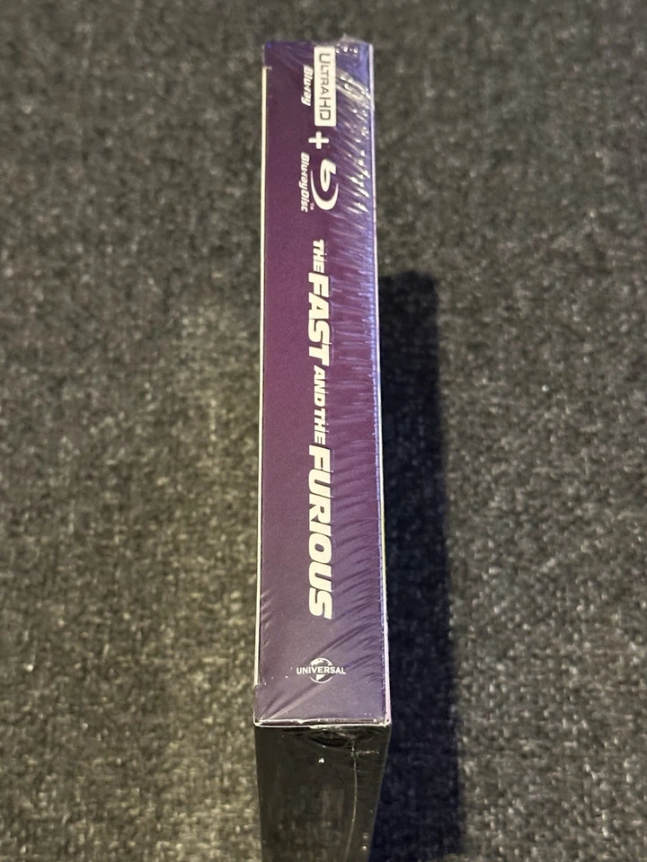 The Fast And The Furious - 4K UltraHD 20th Anniversary Steelbook  - New & Sealed - Image 2 of 4