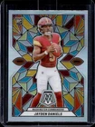 2024 Panini Mosaic Jayden Daniels Stained Glass RC Rookie #SG-17 Commanders