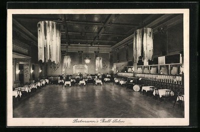 AK Berlin-N., Gasthaus Lestmann´s Ball-Salon, Chausseestrasse 19, Innenansicht 