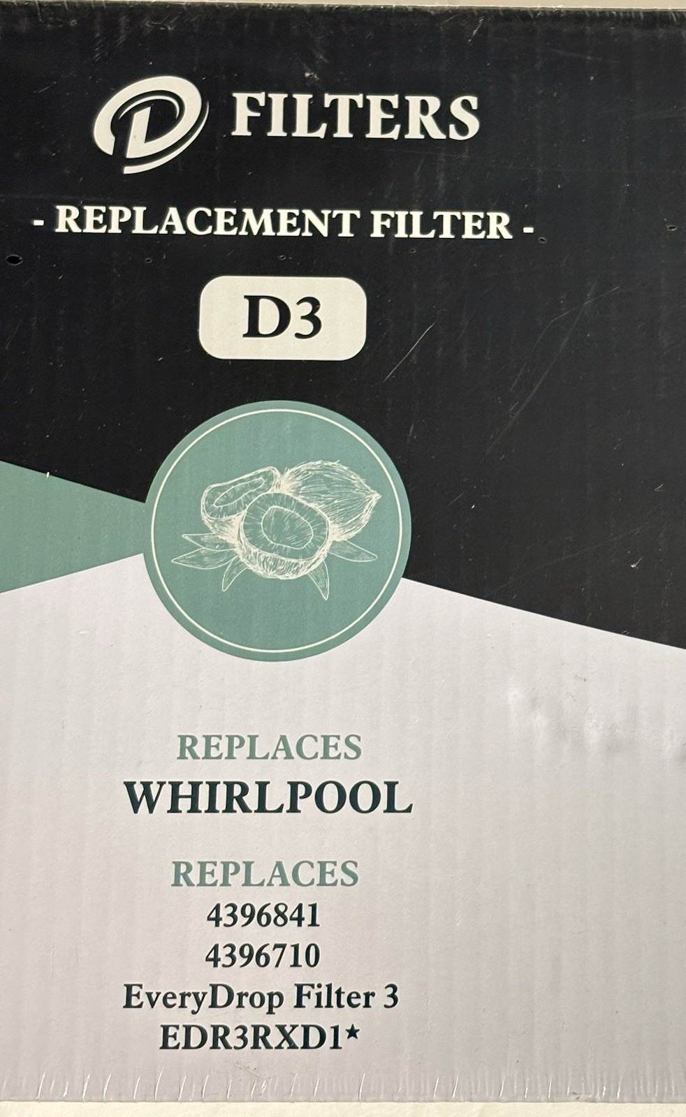 3 Pack D3 Replacement Edr3rxd1 Fits Whirlpool