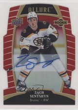 2019 Upper Deck Allure Rookies Red Rainbow 22/349 Tier 1 Zach Senyshyn Auto ek6
