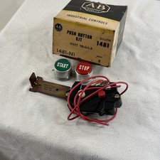 New Allen Bradley 1481-N1 Push Button Kit for NEMA Starter Sizes 00 0 1 & 2
