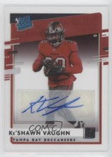2020 Panini Chronicles Clearly Donruss Rated Rookie Ke'Shawn Vaughn Auto 0h1z