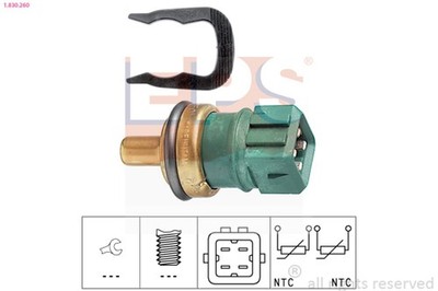 Kühlmittel Wasser Temperatur Sensor EPS 1.830.260 für 8L1 A3 VW 1J1 GOLF AUDI B5