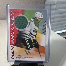 Upper Deck 2024-25 SP Game Used New Grooves Red Jersey Bourque #NG-17