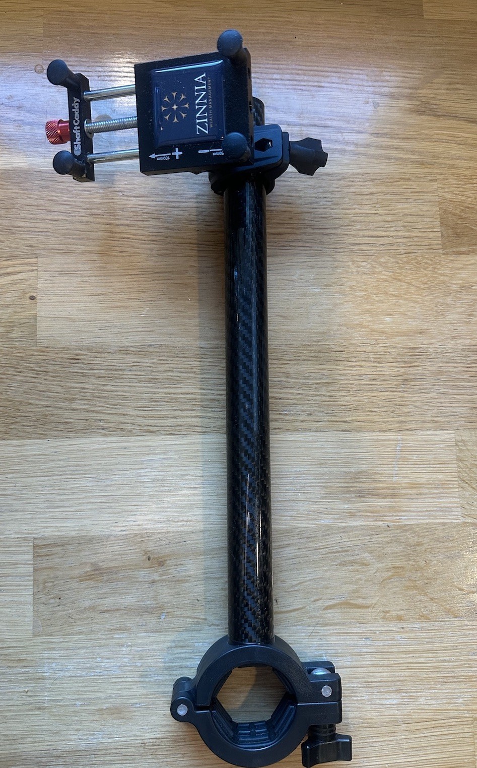 Shaft Caddy Phone Mount Holder Carbon Fiber Golf Cart Mount Cell Phone Holder