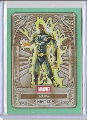 Nova 2025 Topps Marvel Mint Bronze Level #7 Mint Parallel #/75