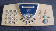mascherino completo con display fax Brother T104