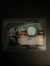 2024 Topps OTE /75 John Bol RC Auto Patch Green Refractor