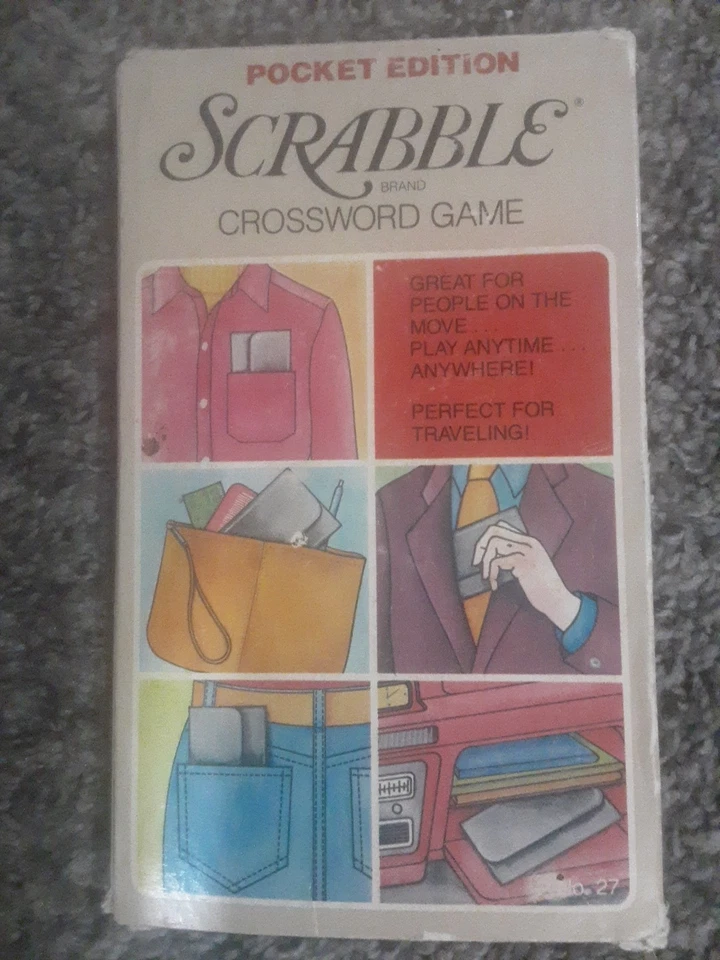 SCRABBLE POCKET EDITION COMPLETE SELCHOW & RICHTER 1978 - Image 3 of 3