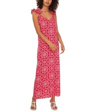 Vince Camuto Medallion-Print Sleeveless Maxi Dress – Size XS NWT MSRP$129