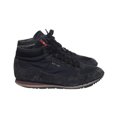 Prada Linea Rossa, Sneaker, Größe: 39 1/2, Blau, Damen #q4M