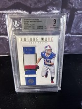 2019 Panini Encased - Future Wave Materials Josh Allen #FW2 Sapphire 7/25 (MEM)