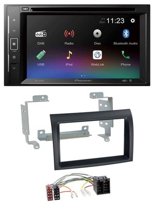 Pioneer Bluetooth MP3 USB 2DIN DAB DVD Autoradio für Citroen Jumper Peugeot Boxe