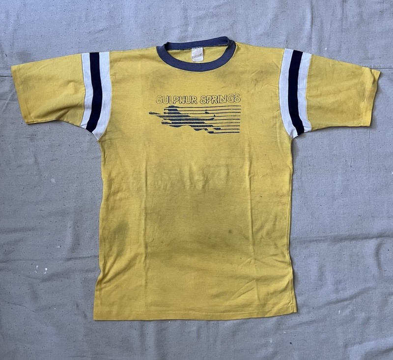 Vintage Sulphur Springs High School Jersey T-Shirt Men’s XL Wildcats Texas