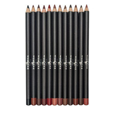 Professional Fine Tip Lip Liner  Eyeliner Pencils, Long Lasting, Brown Assorted
