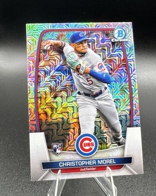 2023 Bowman #34 Christopher Morel Mojo Refractors