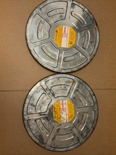 Lot of 2 Eastman Kodak No. 2373 35mm Film Reel Canisters
